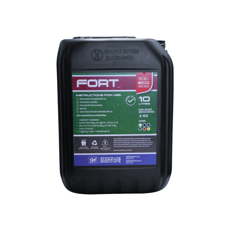Fleet Fort White Ready To Use Line Marking Paint 12.5L