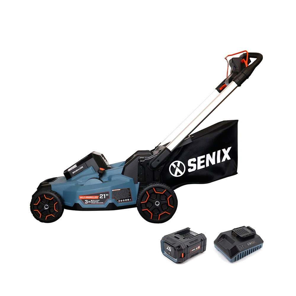 X6 60V Brushless 53cm (21") Self-Propelled Lawn Mower Kit