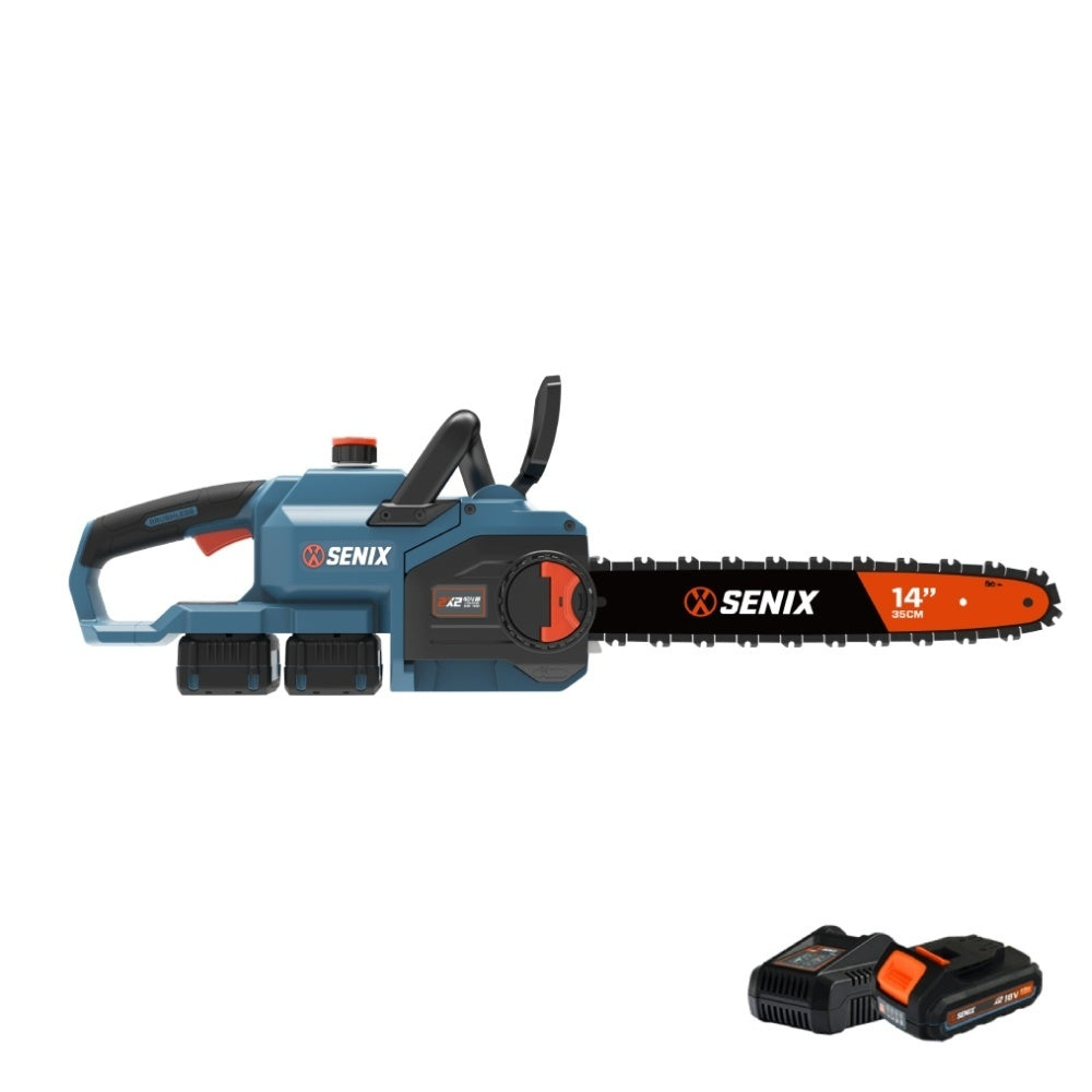 2X2 36V Brushless Rear Handle Chainsaw Kit