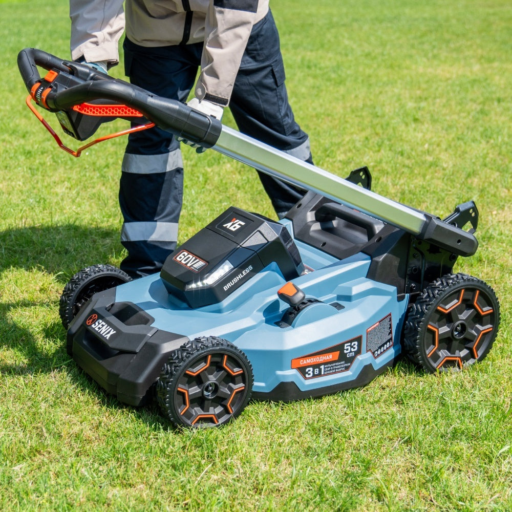 X6 60V Brushless 53cm (21") Self-Propelled Lawn Mower Kit