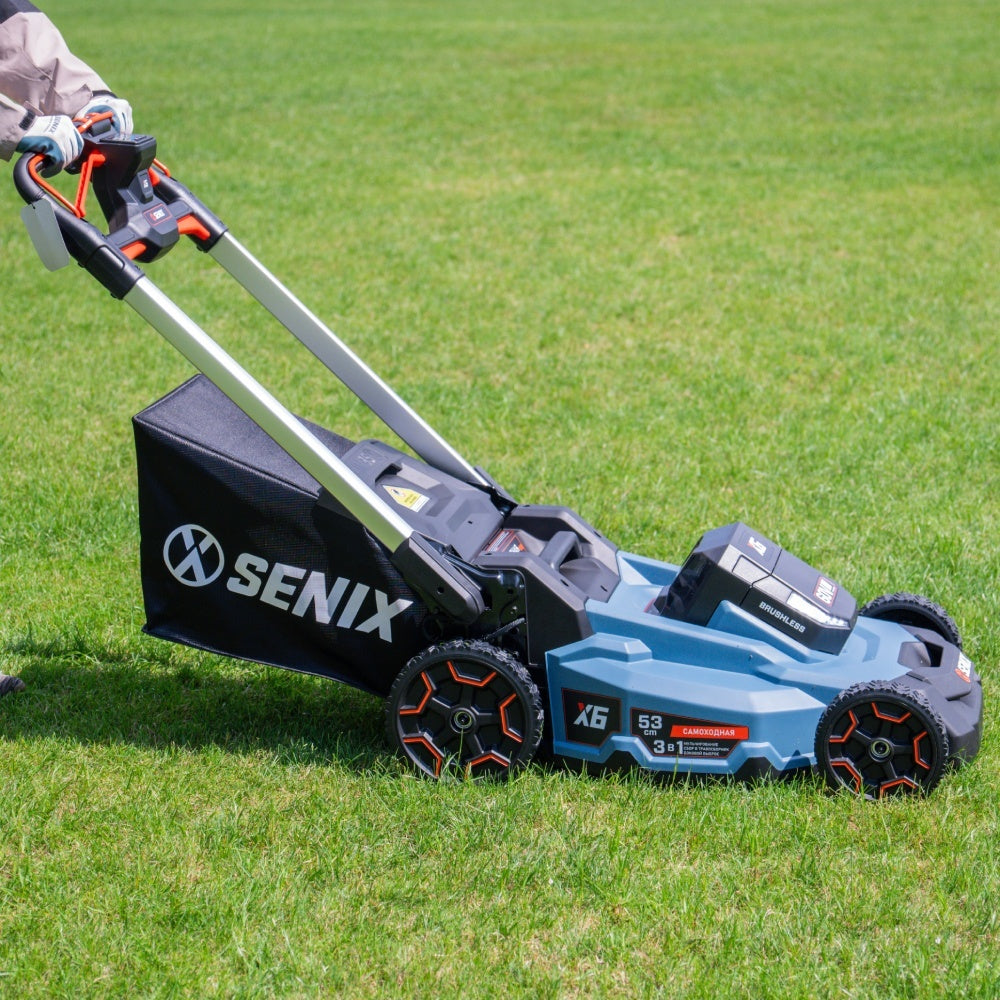 X6 60V Brushless 53cm (21") Self-Propelled Lawn Mower Kit