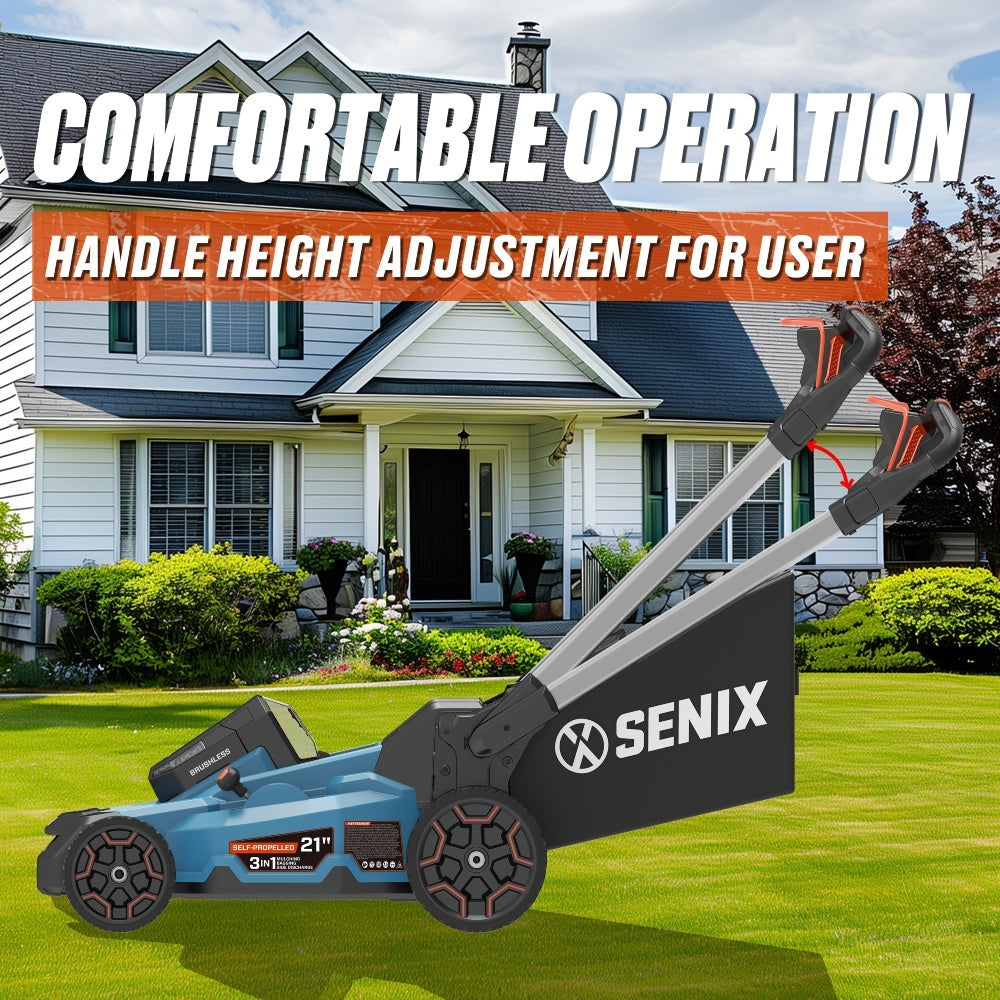 X6 60V Brushless 53cm (21") Self-Propelled Lawn Mower Kit