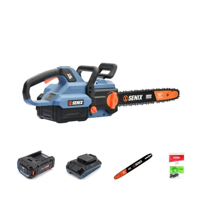 X6 60V Brushless 40cm (16") Rear Handle Chainsaw Kit