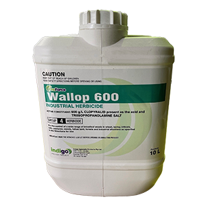 Wallop Cleaner Indigo ProForce Wallop 600 Industrial Herbicide 10L – Turf Group Australia