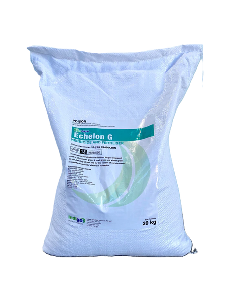 echelon herbicide label Indigo ProForce Echelon G Herbicide & Fertiliser NPK 15:1:17 20kg – Turf  Group Australia
