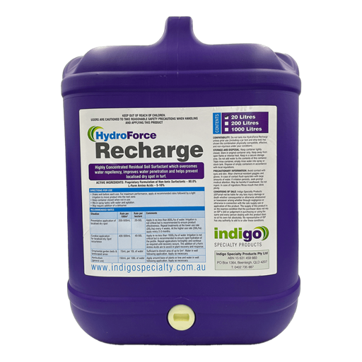 Indigo HydroForce Recharge Wetting Agent 20L