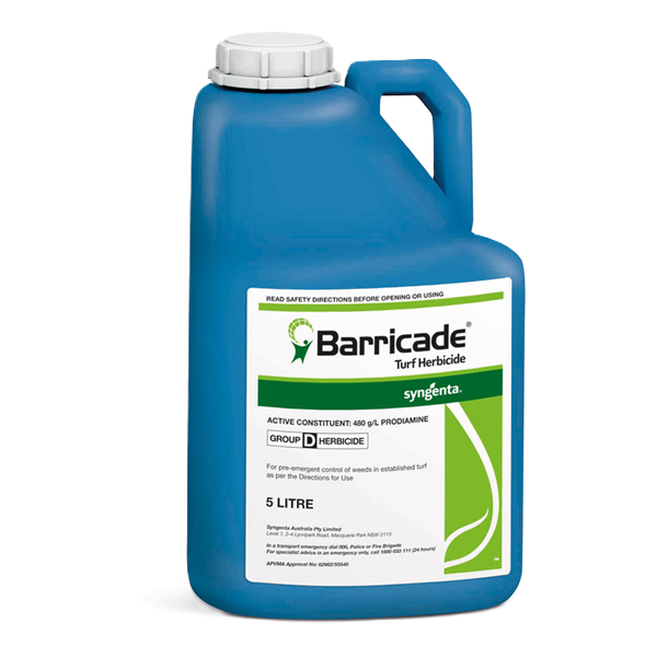 Barricade Turf Herbicide 5L (Syngenta)