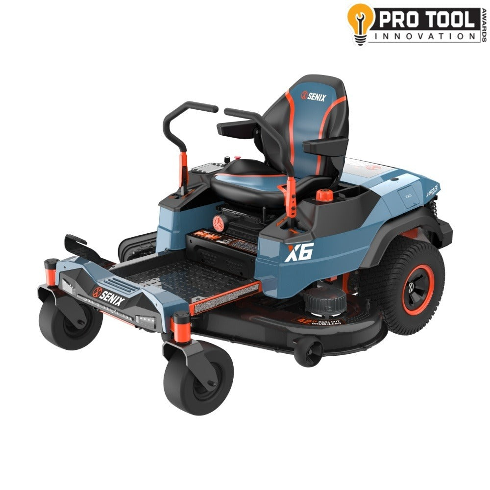 X6 60V 107cm (42") Zero Turn HYBRID Ride On Mower