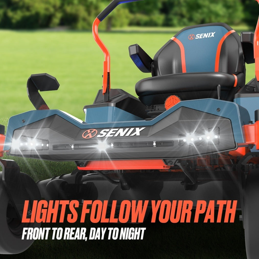 X6 60V 107cm (42") Zero Turn HYBRID Ride On Mower