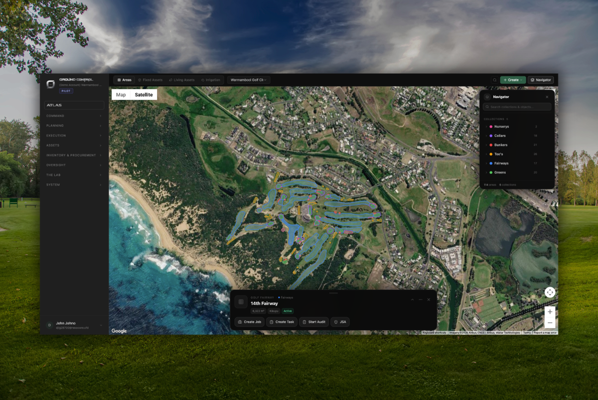 RUN YOUR ENTIRE TURF OPERATION IN ONE PLACE