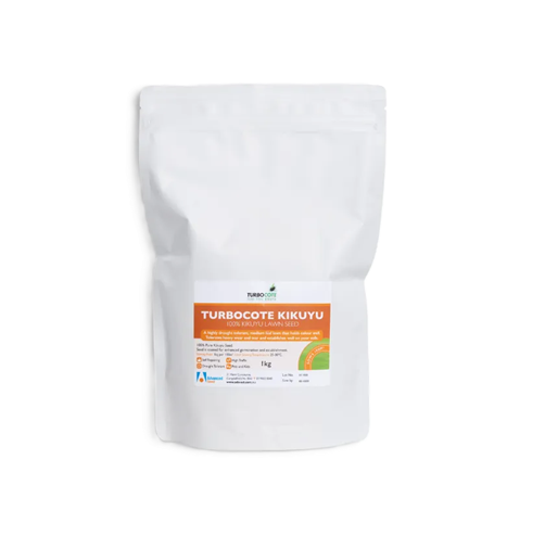 Landscape Range Turbocote Kikuyu Lawn Seed