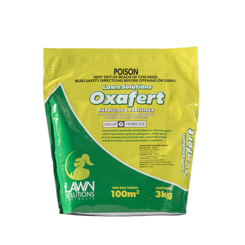 Lawn Solutions Australia Oxafert Herbicides & Fertiliser