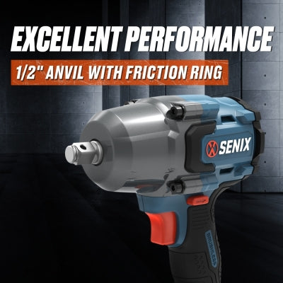 X2 18V 1/2" Brushless Mid-Torque Impact Wrench Skin