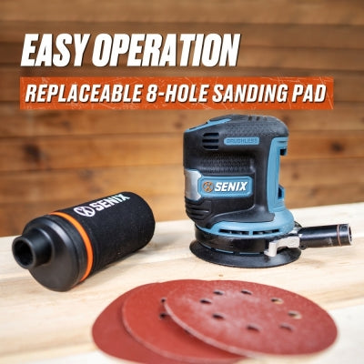 X2 18V Brushless 125mm Random Orbital Sander Skin