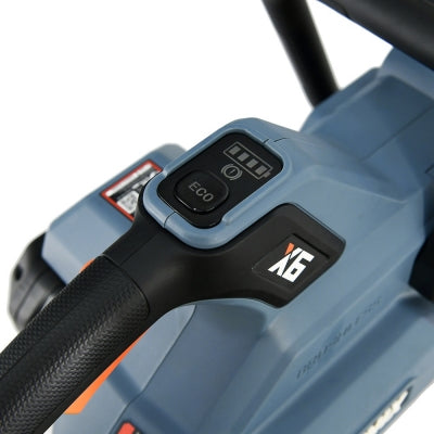 X6 60V Brushless 40cm (16") Rear Handle Chainsaw Skin