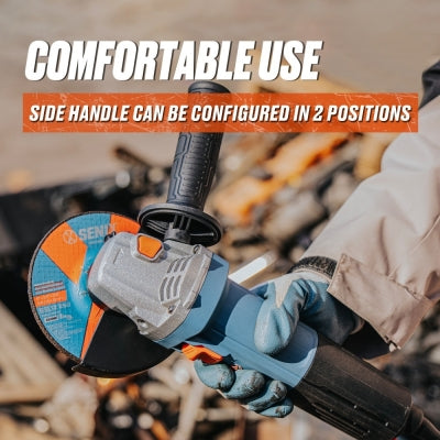 AC Corded 1010W 125mm Angle Grinder Kit